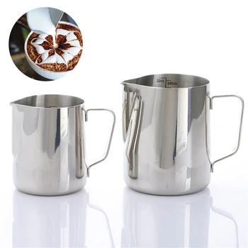 

Coffeeware Spout Pitcher Coffee Latte Stainless Steel Cream Frothing Milk Jug