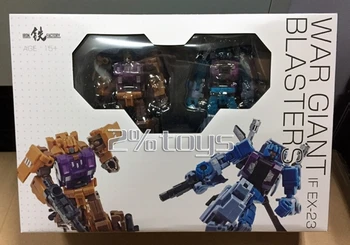 

Transformation IF Iron Factory Mixed Leopard Combination IF-EX23 Hands Explosion Cyclone PVC Figure Model Kid Toys Figurals