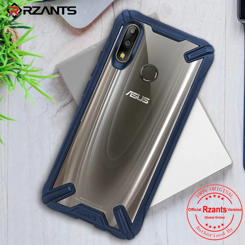 Прозрачный акриловый PC + TPU противоударный армированный чехол для Asus Zenfone Max Pro (M2)