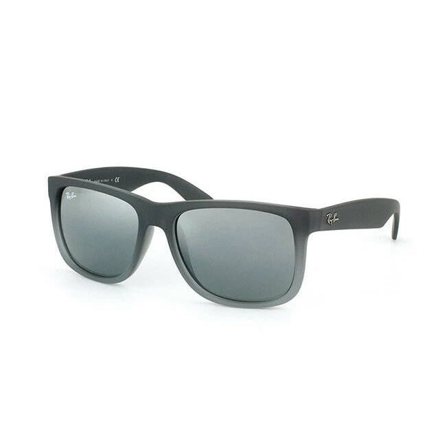 Gafas de sol Ray-Ban RB4165 Джастин 852/88 резиновый серый/серый трансп. Cal.55