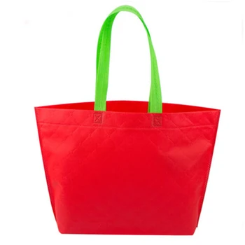 

Women Eco-friendly Shopping Bag Non-woven Fabric Causal Shopping Organize Bags Fabric Shoulder Tote Household Reusable Bag