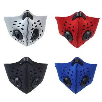 

mask dust mask neoprene bike cycling mouth filter anti pollen mask