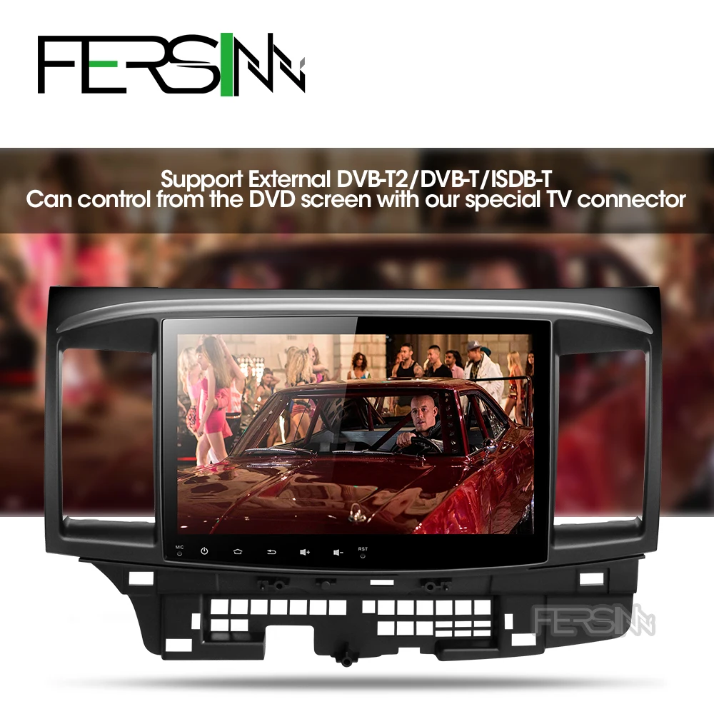 Best Fersinny CYS1060 2G Octa Core Android 9.0 for Mitsubishi Lancer stereo multimedia GPS Radio car dvd gps player stereo gps 5