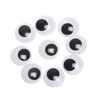 100Pcs/Pack Plastic Doll Eyes DIY Dolls Stuffed Toys Eye Puppet Dinosaur Eyes Not Self-adhesive Plush Doll Accessories 5