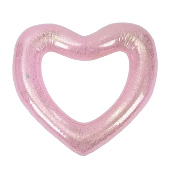 

NEW Inflatable Water Hammock Floating Bed Heart Shape Lounge Chair Drifter Swimming Pool Beach