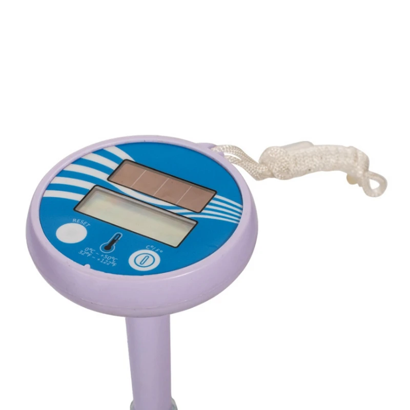 

Digital Swimming Pool Thermometer Solar Floating Waterproof Spa Hot Tubs Aquariums Ornamental Ponds C/F Water Temperture Meter