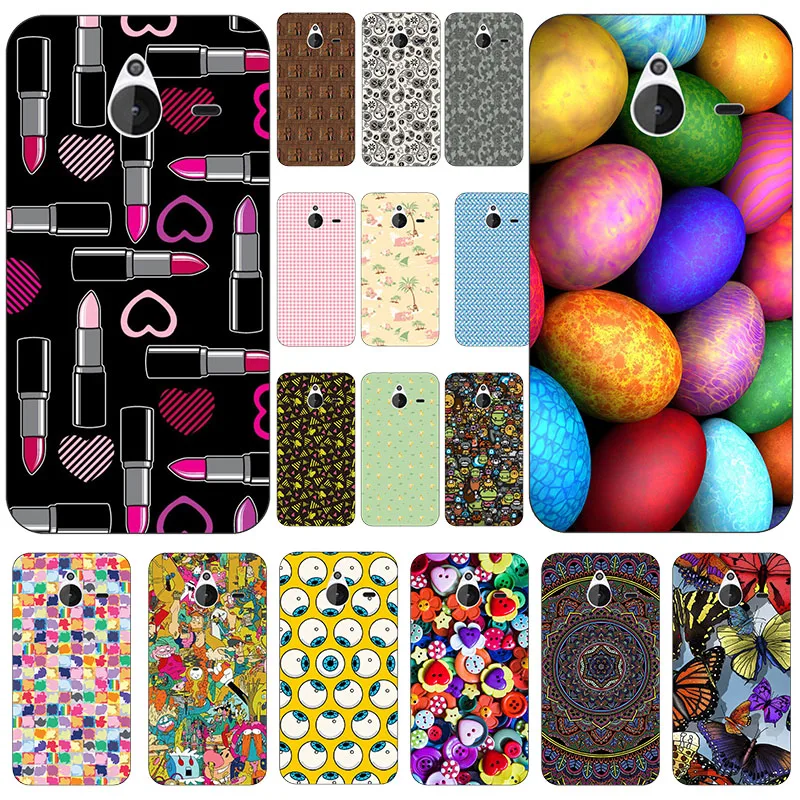 Мягкий защитный чехол для телефона с подставкой и отделениями карт Nokia Lumia 230 532 640