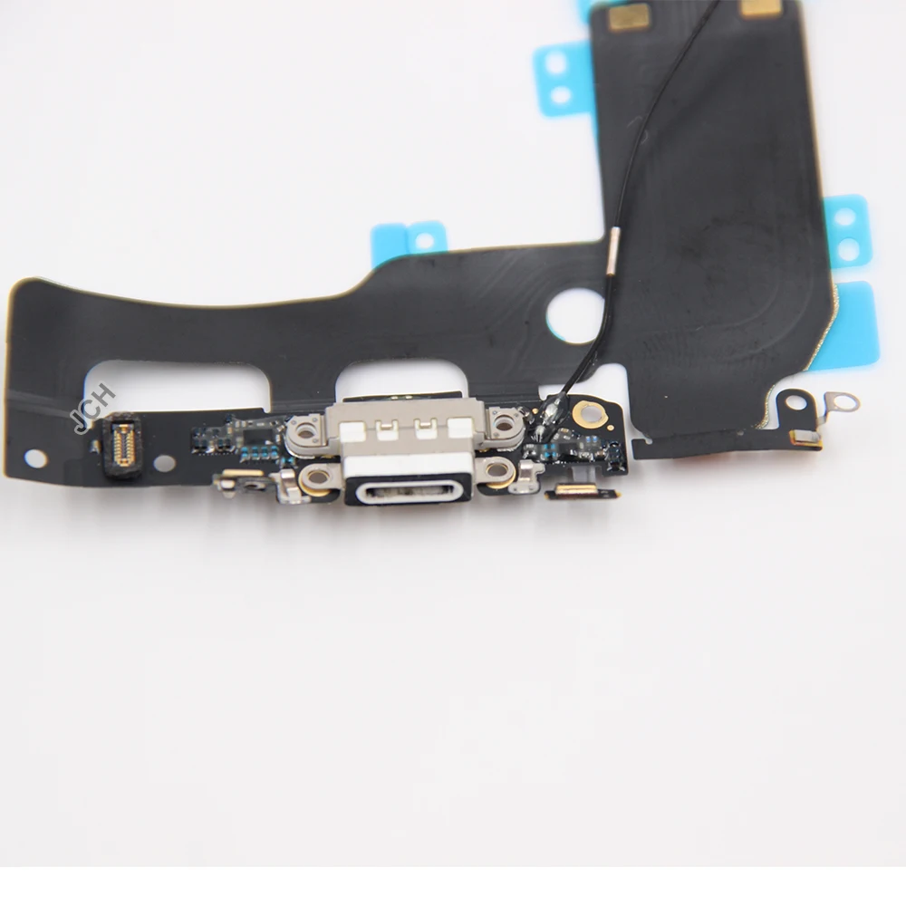 Высококачественный гибкий кабель для зарядки iPhone 6 6S 7 8 Plus USB зарядное устройство зарядный порт док-станция с микрофонный гибкий кабель