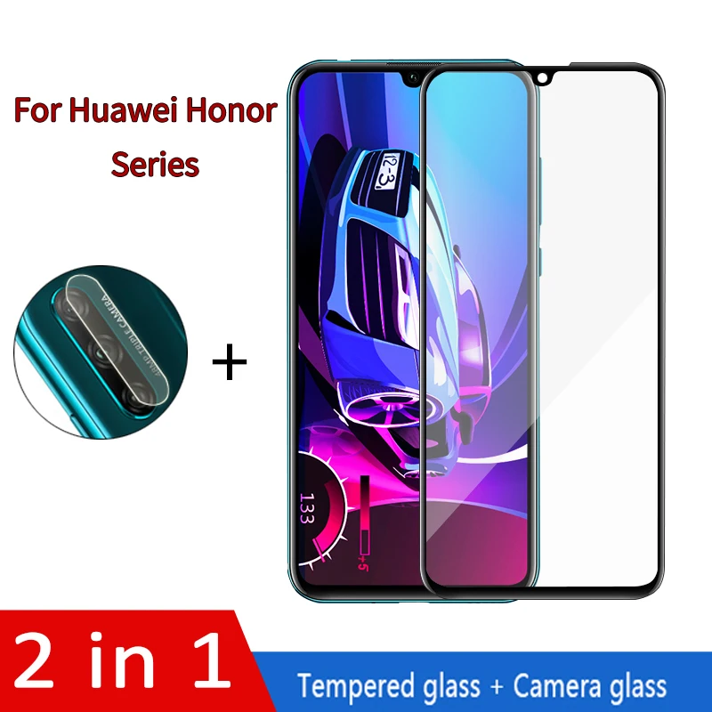 2 в 1 для Huawei Honor 10 10i 20 Pro Lite объектив камеры Защитная пленка экрана закаленное