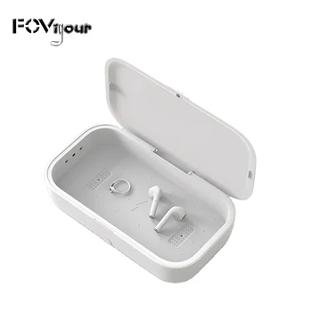 

FOVigour UV Disinfection and Sterilization Box Portable UV Sterilizer with USB Phone and sanitizer wireless charger