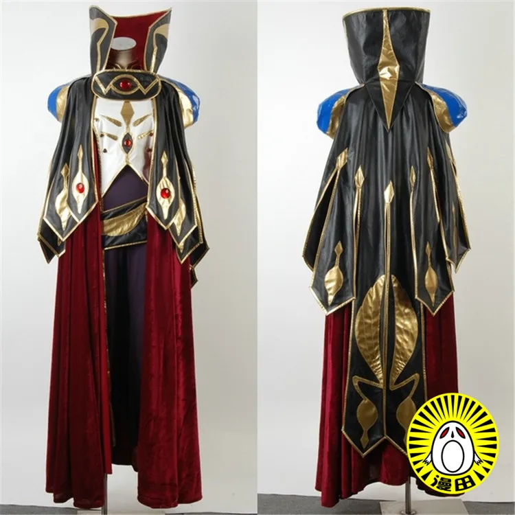 

Hot Anime Code Geass R2 Knight Of Zero Cosplay Costumes Fashion Cape Uniform Suit Full Set Unisex Party Role Play Prop Clothing