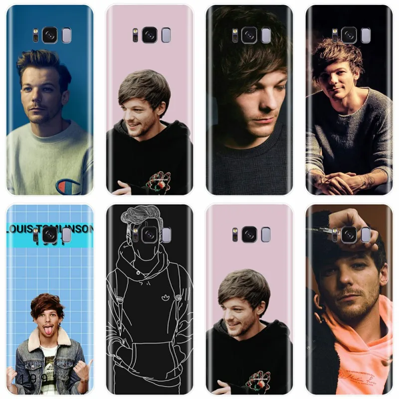 Односторонний чехол Louis Tomlinson мягкий силиконовый из ТПУ для телефона Samsung Galaxy NOTE 8 9
