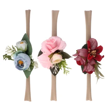 

Adorable Flower Headbands Vacation Hairband Photo Prop Hair Accessory for Infant Baby (Style A)