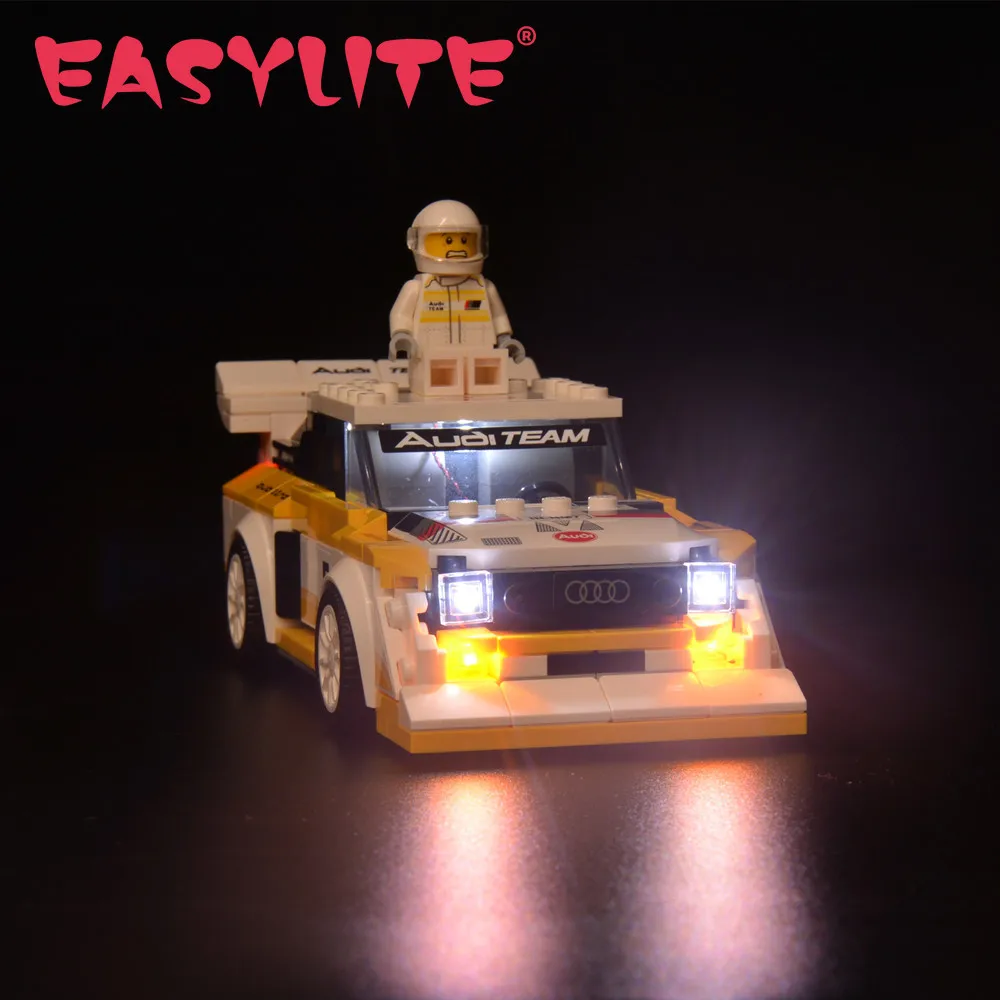 Set Di Luci A Led Per 76897 Speed Champions 1985 Audi Sport Quattro S1 Per Kit Di Illuminazione Per Giocattoli Per Auto Non Incluso Edificio