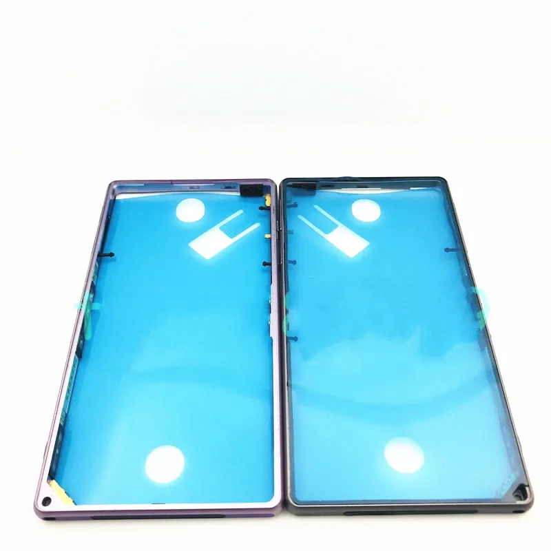 Для sony Xperia Z1 L39h C6903 корпус средней рамы с ободком средняя металлическая боковая пластина Запасная часть