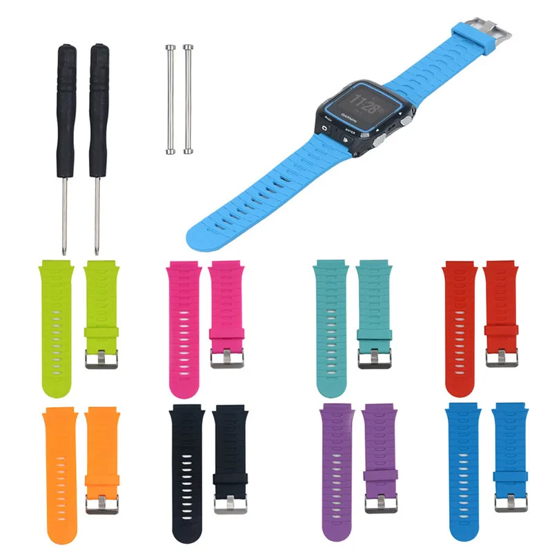 

Replacement Silicone Watch Band Strap + Tools Kit for Garmin Forerunner 920XT