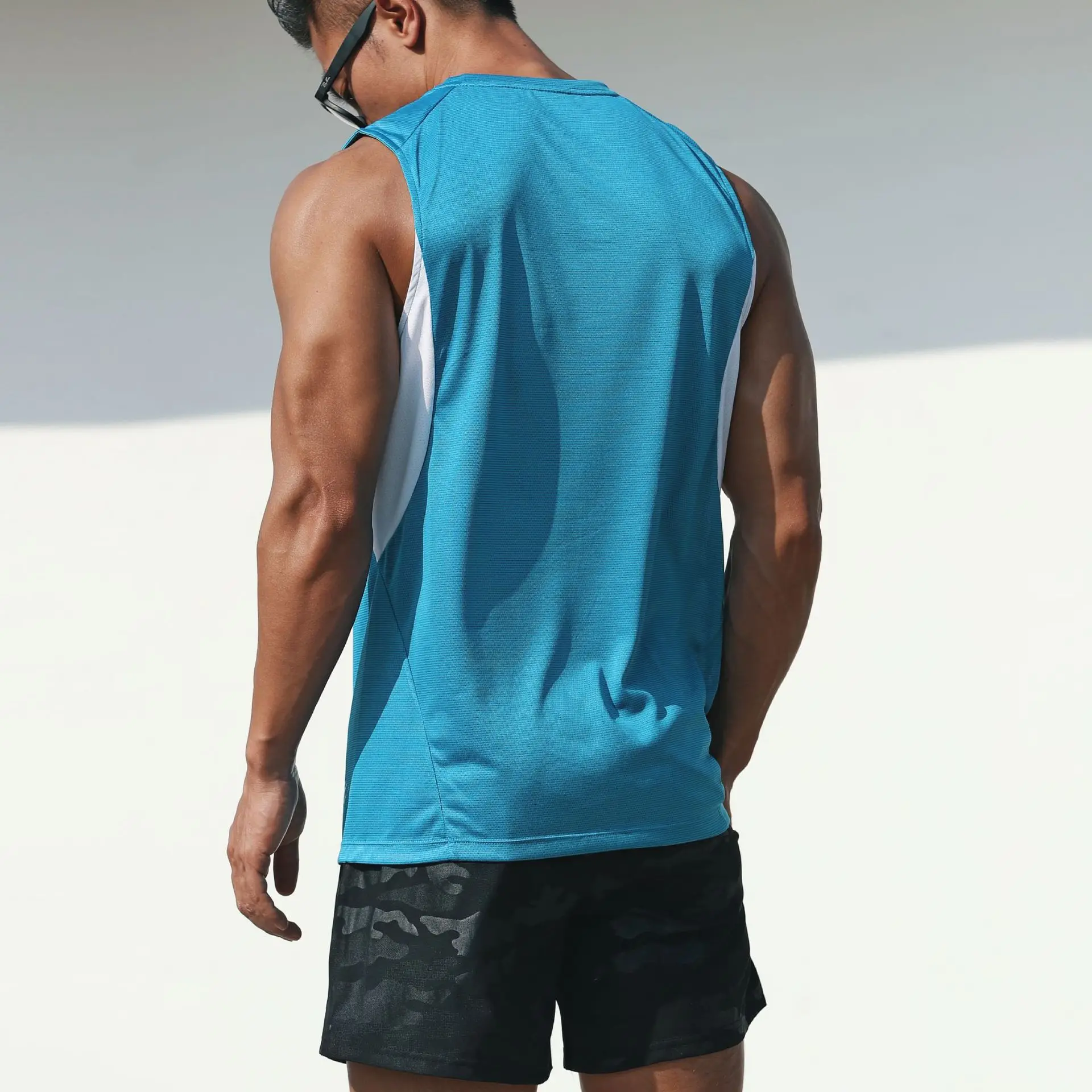 ο ܻ     ⼺ ĳ־  ƮϽ   , amiseta Sin Mangas Deporte Hombre