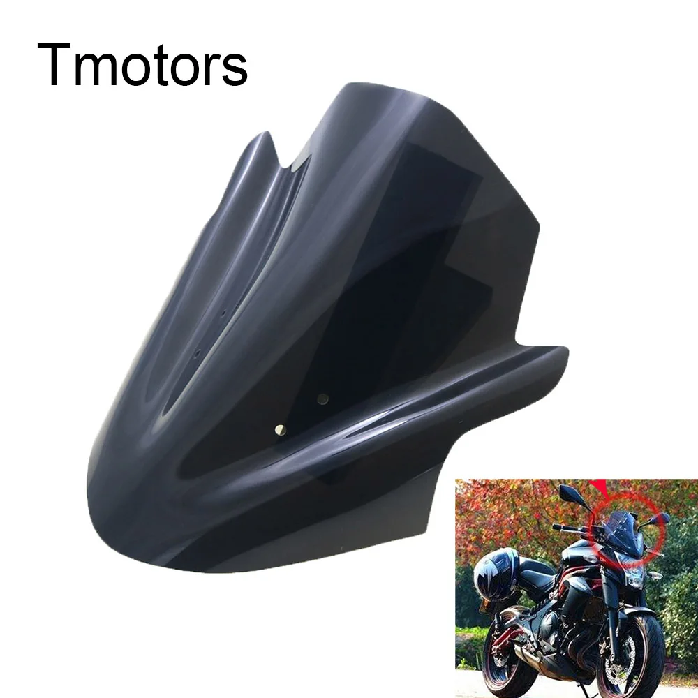 Ветрозащитное лобовое стекло для мотоцикла Kawasaki ER6N ER 6N 2012 2013 2014 2015 2016|Козырьки от