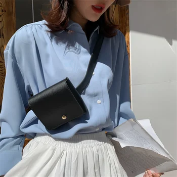 

Detachable Waist Bag Decoration Personality Mini Chest Bag Small Bag Simple Wild Belt