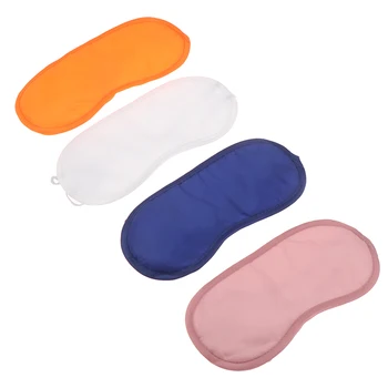 

1pc Eye Cover polyester fiber Sleep Eye Mask Sleeping Padded Shade Patch Eyemask