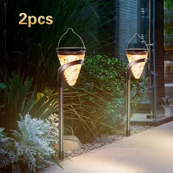 

Solar Lawn Lamp Outdoor LED Wall Lamp Waterproof Garden Decoration Ground Light Thousand Shadow Lamps Emergency Portable Light