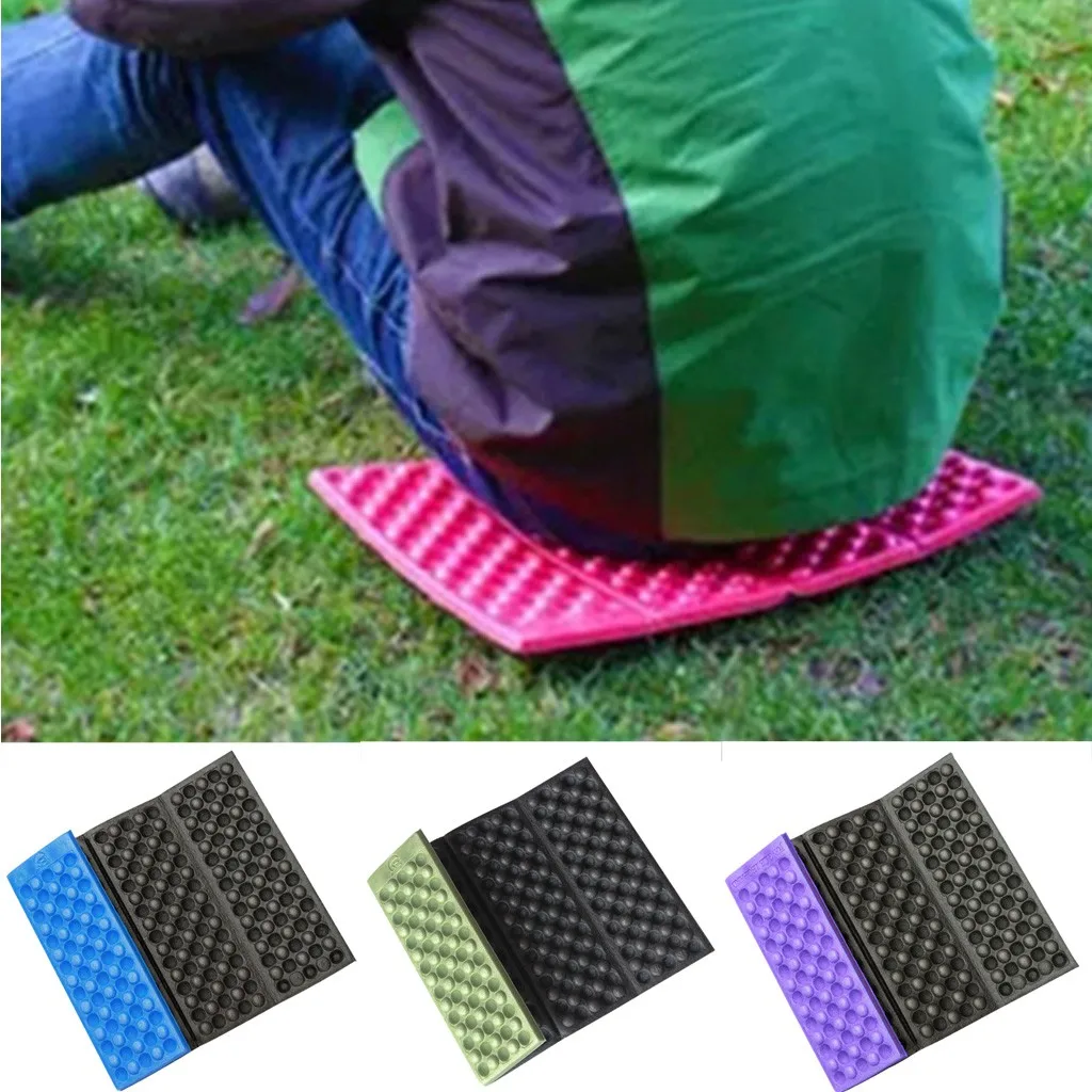 Folding Camping Mat Seat Foam Xpe Cushion Portable Waterproof for Beach Picnic Outdoor Hiking Tourist for Foam Pad Camping Mat Picnic Mat Seat Cushion