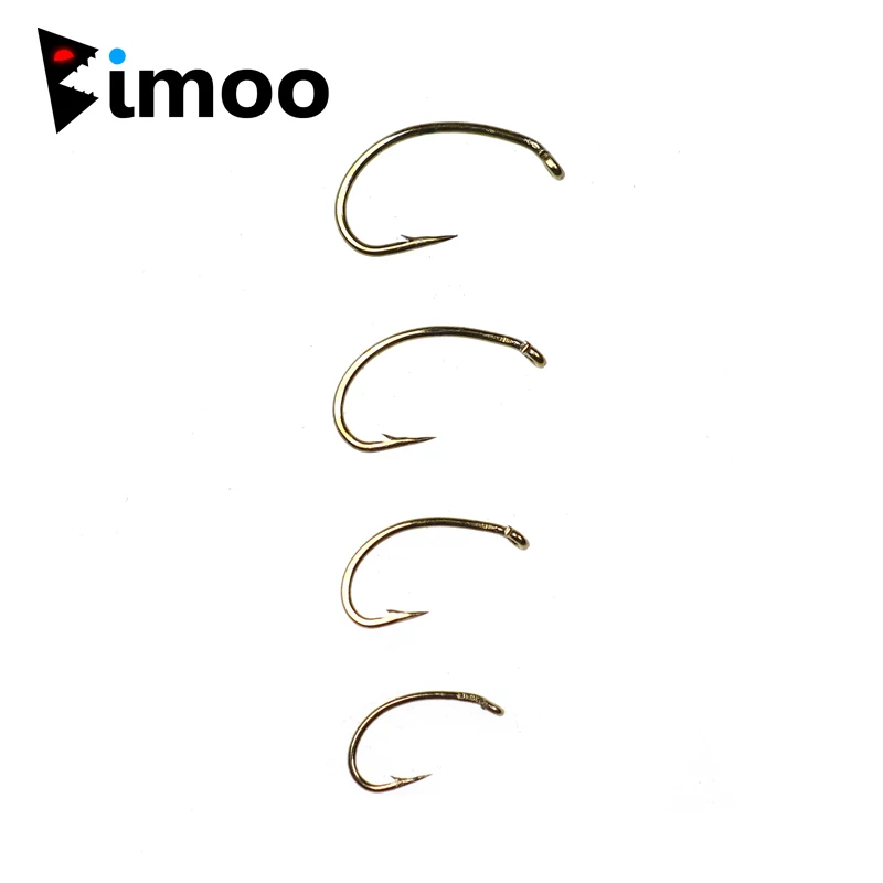 Bimoo1000PCS мухобойка колючие Нимфы крючки Жук креветки куколки личинки Caddis яйцо мухи