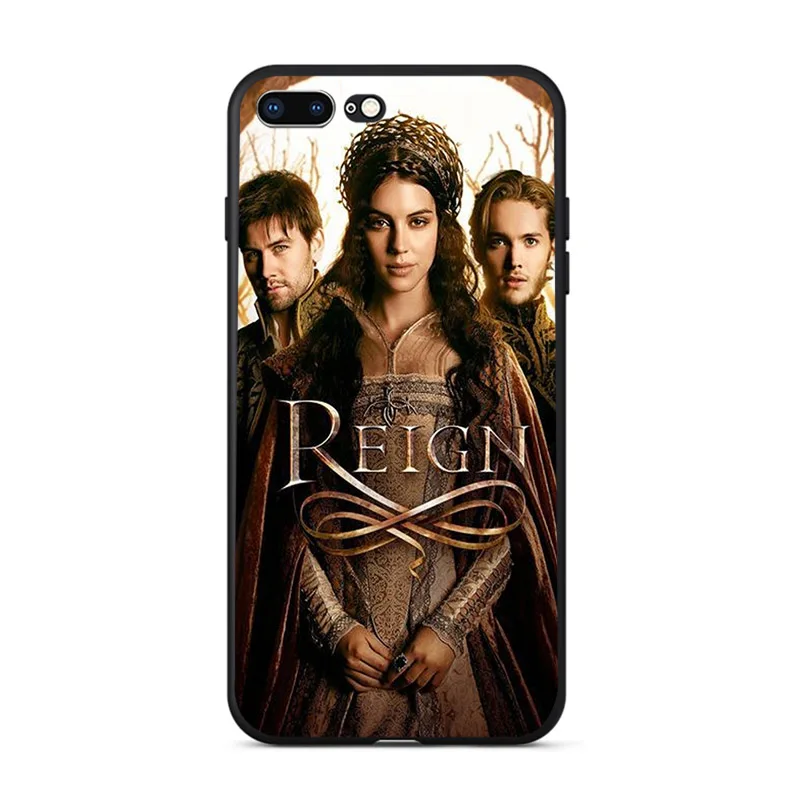 case 2 HOUSTMUST ТВ сериал Reign картинка на заказ мягкий ТПУ чехол для телефона для iphone 11 rpo xs max xr x оболочка 7 8 6s 6 plus 5S se чехол - Цвет: case 2