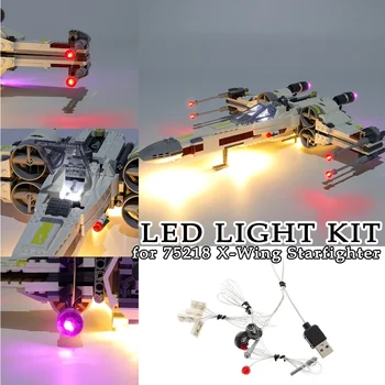 

LED Light Kit for 75218 X-Wing Starfighter Decoration Moc Building Blocks Toys Bricks Decorative Lights