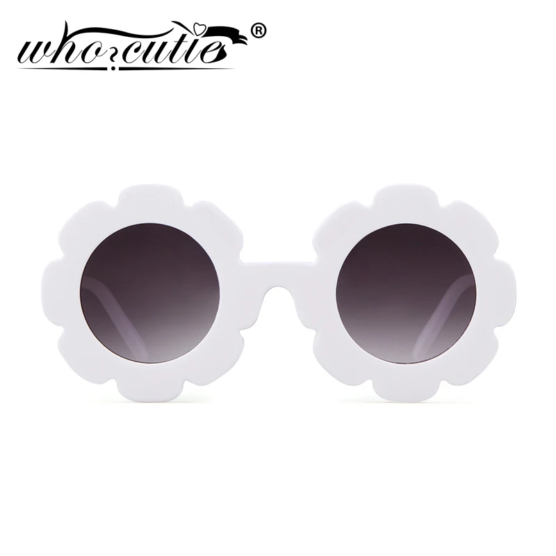Солнцезащитные очки WHO CUTIE в круглой оправе UV400 S030 для маленьких детей