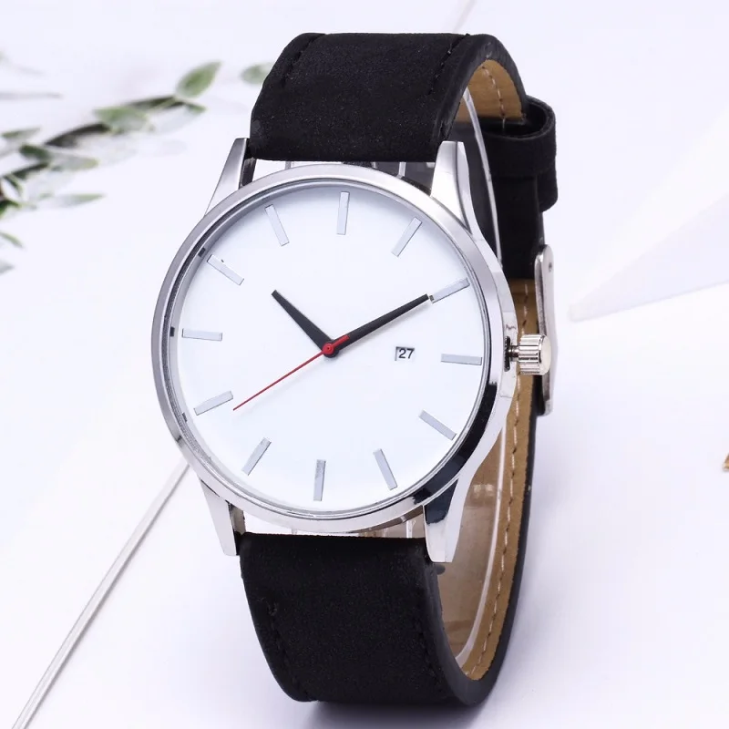 Marque de luxe hommes montres Спортивные кварцевые мужские часы cuir militaire montre bracelet Relogio Masculino