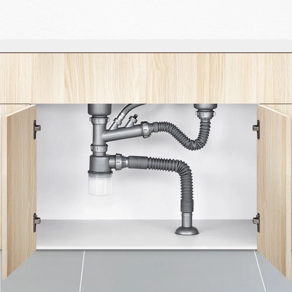 Xiaomi Mijia Youpin подводная лодка для прочистки стоков на кухн трубы гибкие ванная комната дренаж для раковины умывальник Складная труба дезодорант насекомых доказательство