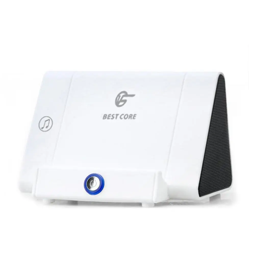 Смарт-динамик Smart sensor беспроводной переносной стереомикрофон встроенный водонепроницаемый динамик с басовым сабвуфером громкий динамик - Цвет: Белый