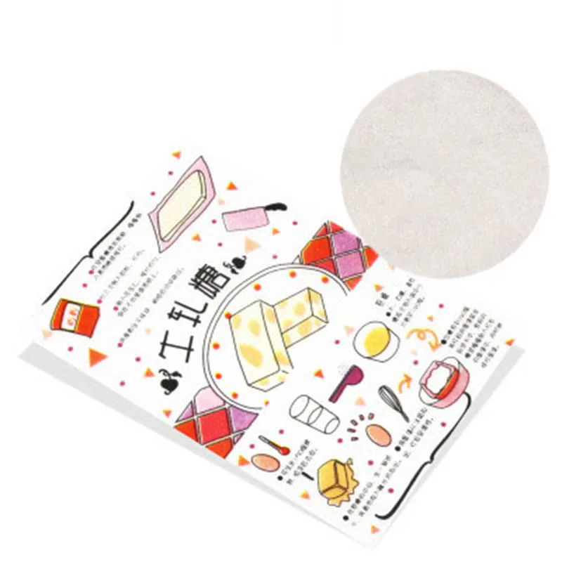 200Pcs/lot Candy Wrapper White background Nougat Checkered Twisting Wax Paper Birthday Party Celebrate Sugar Wrappers Oil | Дом и сад