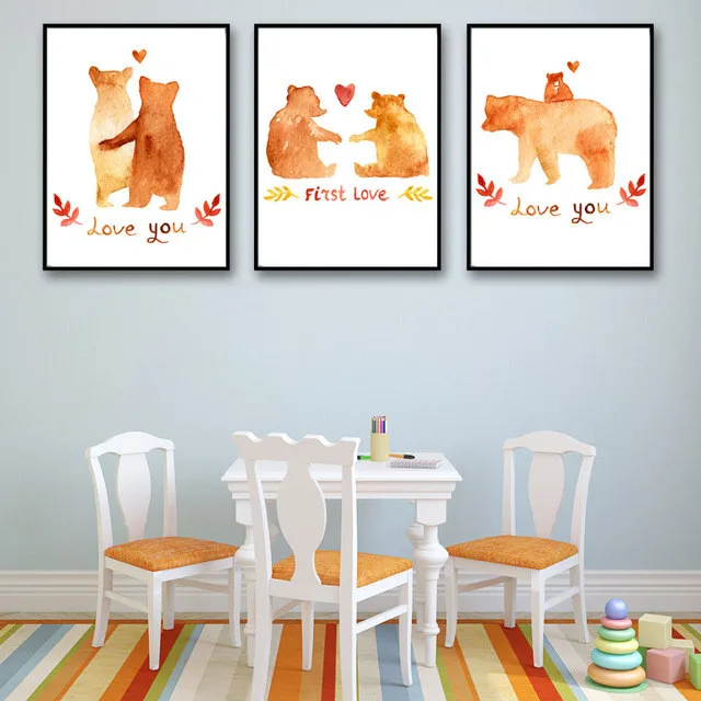 Original-Watercolor-Pop-Hd-Art-Print-Nordic-Poster-Abstract-Cartoon-Animal-Wall-Pictures-Brown-Bear-Canvas.jpg_640x640 (3)