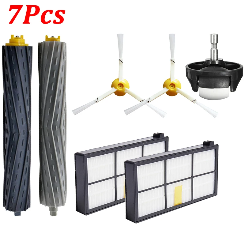 Filter Brush for iRobot Roomba 990 980 960 900 896 890  886 880  880  871 870 865 866 865 860 800 Series Accessories Wheel Kit