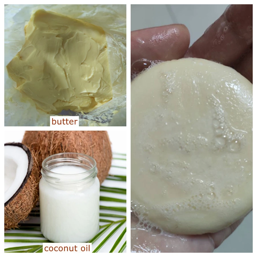 Natural handmade butter soap 50g/piece