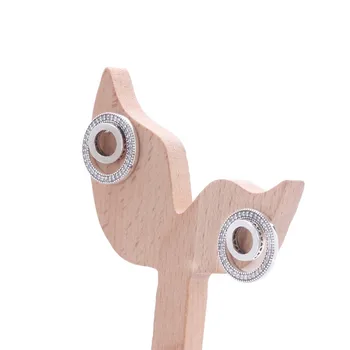 

Original 925 Sterling Silver Pan Earring Fashionable Two In One Detachable Pan Earrings For Women Wedding Gift Fashion Jewelry