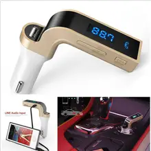 1pc carro kit handsfree fm transmissor de rádio mp3 player carregador usb automóvel jogador rádio fm transmissor acessórios do carro