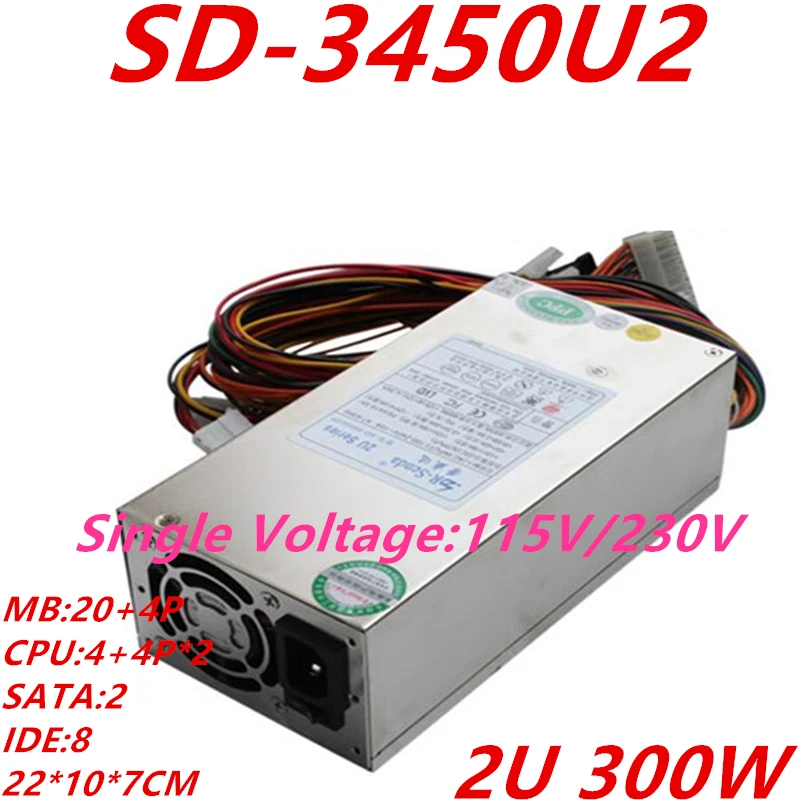 Блок питания для R-Senda ATX12V 2U Номинальная мощность 300 Вт пиковая мощность 400 Вт SD-3450U2