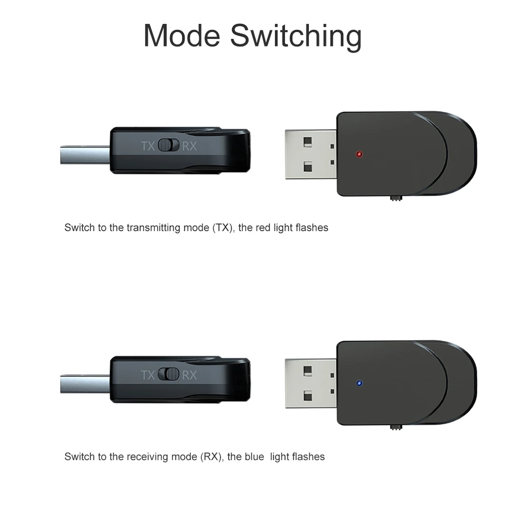 3 в 1 Мини Bluetooth 5 0 аудио приемник передатчик мм разъем AUX USB стерео музыкальный