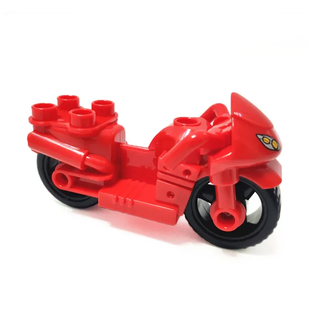 DIY Accessories Bricks Treehouse Base Plate Window House Sofa Furniture Large Particle Big Size Building Blocks Birthday Kid Toy LXF-bus-3