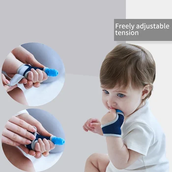 

Baby Silicone Molar Finger Sleeve Baby Breathable Thumb Sleeve Teethers Children Anti-Bite Hand Toys
