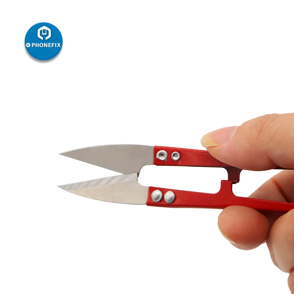 PHONEFIX-Stainless-Steel-Handcraft-Mini-Scissors-U-Shape-Clippers-Craft-Tailor-Scissors-For-mobile-Phone-Repair(4) - 副本