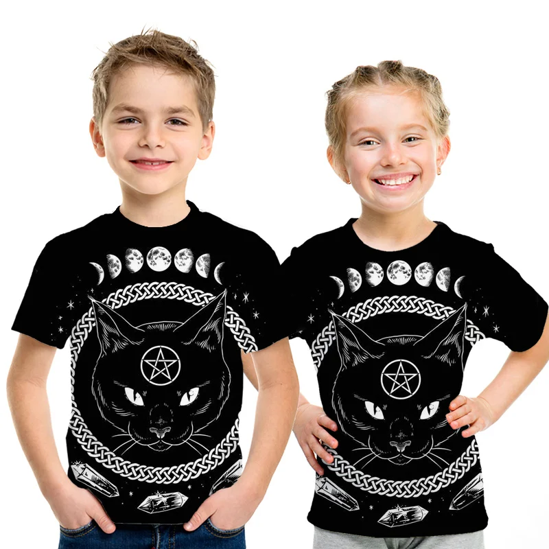 Новейшая модель; с рисунками для детей с рисунком из аниме 3D печатных футболка для мальчиком и девочек с животными забавные летние футболки, повседневные топы Харадзюку уличная одежда pokemon футболки - Цвет: NT1209