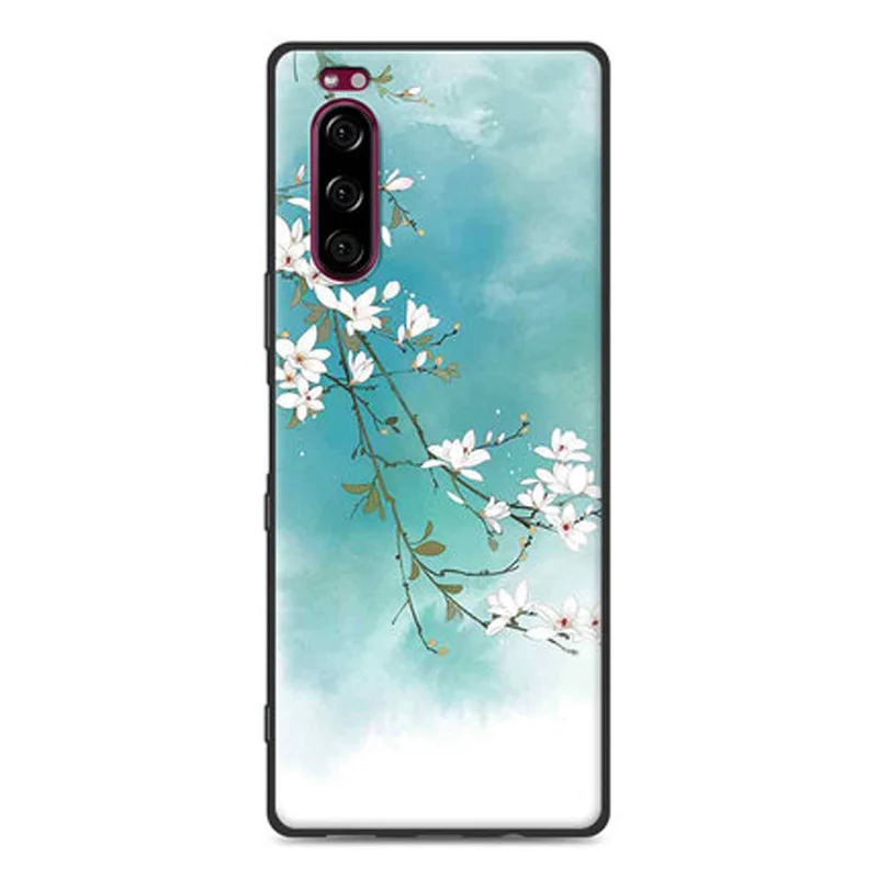 Полный чехол для sony Xperia 5, чехол, роскошный, HD, мультяшный, окрашенный, мягкий, TPU, чехол для sony Xperia5 J9210, чехол для телефона s, для sony 5 - Цвет: A6