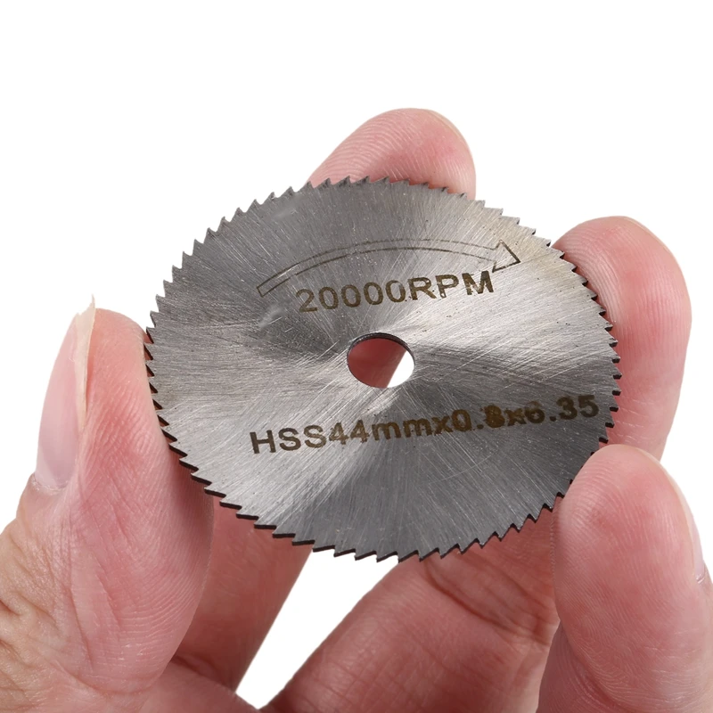 GTBL 6 шт. мини дисковая пила набор отрезной диск из стали HSS роторный сверлильный инструмент Аксессуары для дерева пластика и алюминия