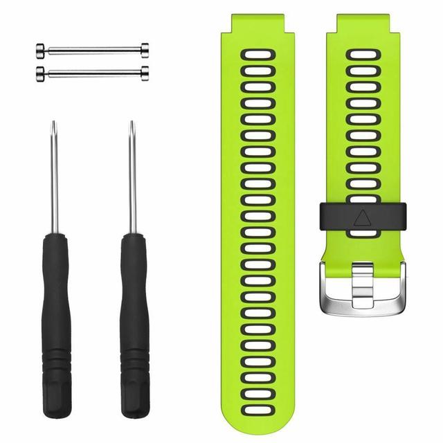 Strap For Garmin Forerunner 735XT 735/220/230/235/620/630 Smart Watch Band Double Color Forerunner 235 Correa Wristband