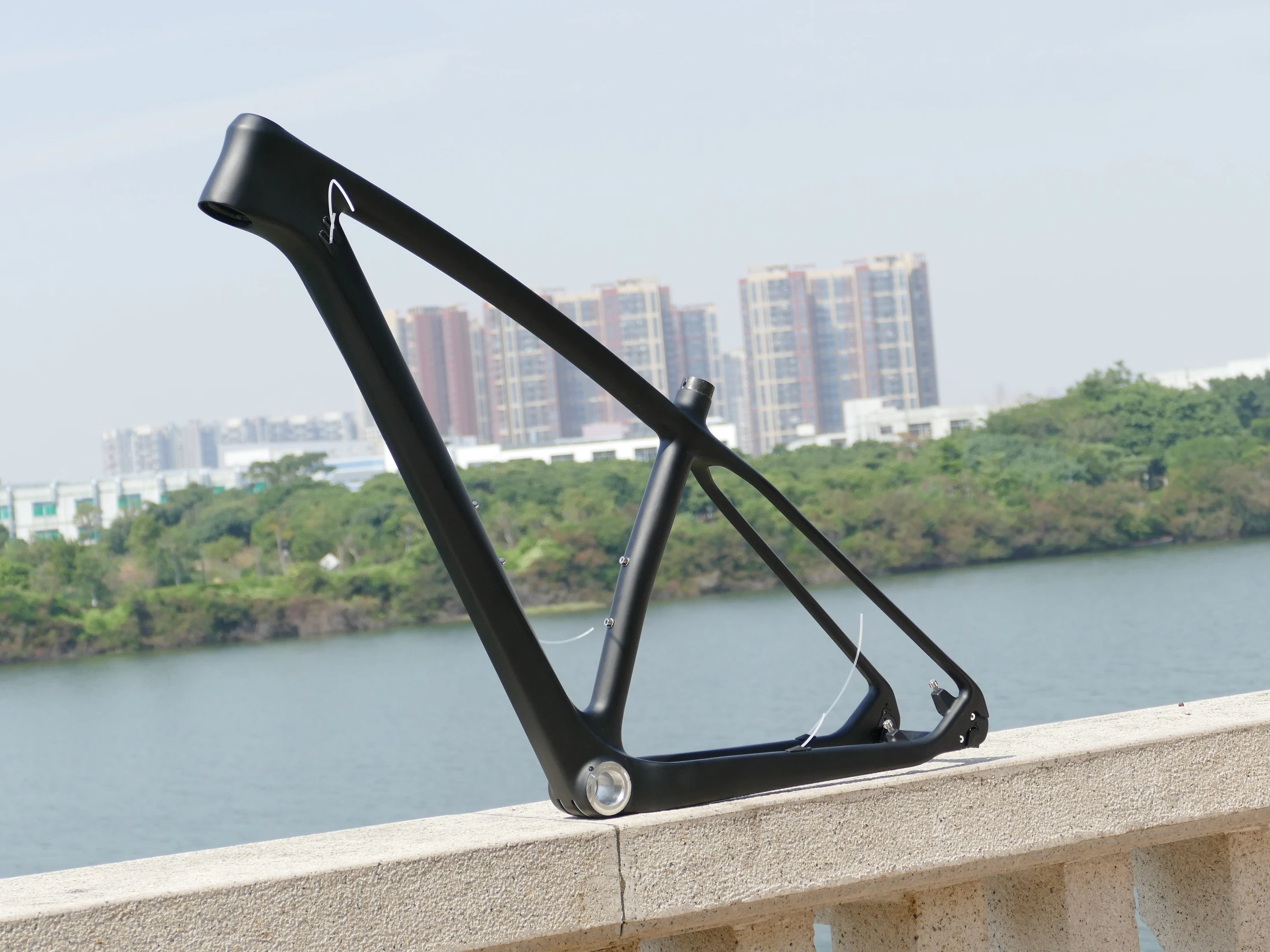 Зазор высокое качество T800 полностью углеродное волокно глянцевая/матовая 29ER горный велосипед MTB рама велосипеда(1" /19"