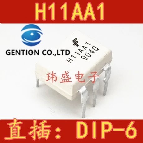 

10PCS Decoupling H11AA1M H11AA1 DIP-6 light in stock 100% new and original